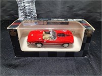 NewRay Diecast Blk  Red 2 Seater