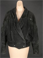 Retro Forrester's Fringed Suede Leather Jacket M