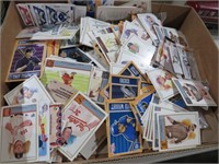 BOX OF BASEBALL AND SPORTS CARDS