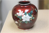 Japanese Sato Cloisonne Vase