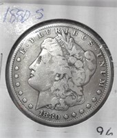1880-S  Morgan Dollar