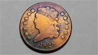 1825 Half Cent