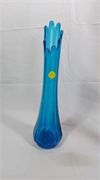14.5in Fayette glass vase
