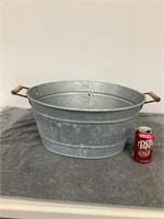 Small Wash Tub w/ Wood Handles