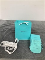 Tiffany & Co. Bag, Ring Box and Bag  (Empty)