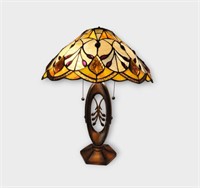 Tiffany Style Lamp - Works!
