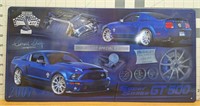 Metal sign 2007 Shelby 427 super snake GT500