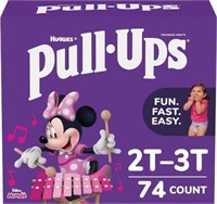 Pull-Ups Girls' Potty Training Pants  2T-3T (16-34