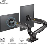 NB North Bayou Dual Monitor Desk Mount Stand Full