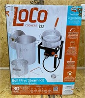 Loco Boil/Fry/Steam Kit, 30qt, New