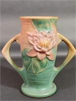 Vintage Roseville USA Art Pottery Waterlilly Vase