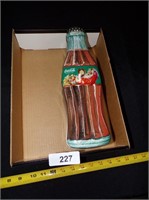 1pt Coca-Cola Glass Bottle w/ Tin