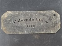Cigar box stencil