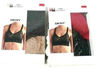 (4) DKNY Women's Medium Bralettes