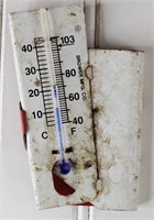 Vintage Brower MFG Co Thermometer