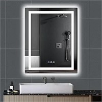 Habison Bathroom Led Mirror With Lights 24x30 Led