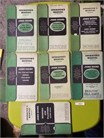Vintage John Deere Operators manuals/variety(7)