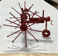 Tractor Made Of Nails
