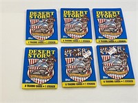 1991 Desert Storm Wax Packs LOT ALL Are Unopened