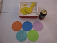 Table tournante Fisher Price avec 5 disques