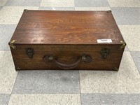 Wooden Oak Travel Box