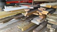 Assortment of lumber