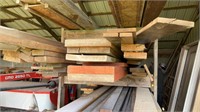 Assortment of lumber