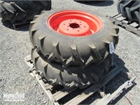 (2) Unused 11.2-24 Kubota Tires and Rims