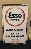 Vintage Esso adv sign