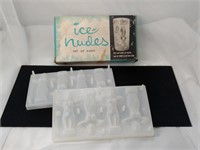 Mid Century ICE NUDES - Ice Cube Trays - Makes 8