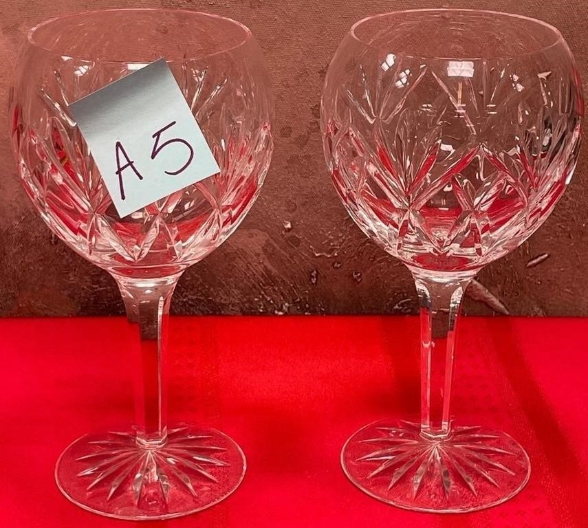 39 - 2 PIECES WATERFORD CRYSTAL STEMWARE (A5)