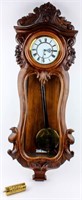 Antique Biedemair Vienna Walnut Wall Clock