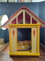 Vintage Large Plastic Doll House