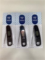 LOT OF 3 DIGITAL THERMOMETERS