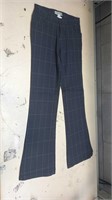 Checkered Wide Leg Flare Bell Bottom Pant