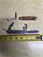 US knife & 2 other pocket knives