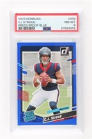 GRADED CJ STROUD FOOTBALL CARD