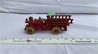 Vintage Cast metal fire truck