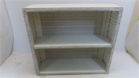 wicker countertop shelf