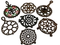 7 Cast Iron Trivets