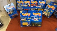 8 miscellaneous lot of Hot Wheels New on Card