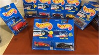 8 miscellaneous lot of Hot wheels New on card