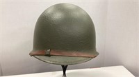 WWII Fixed Bale Front Seam Helmet