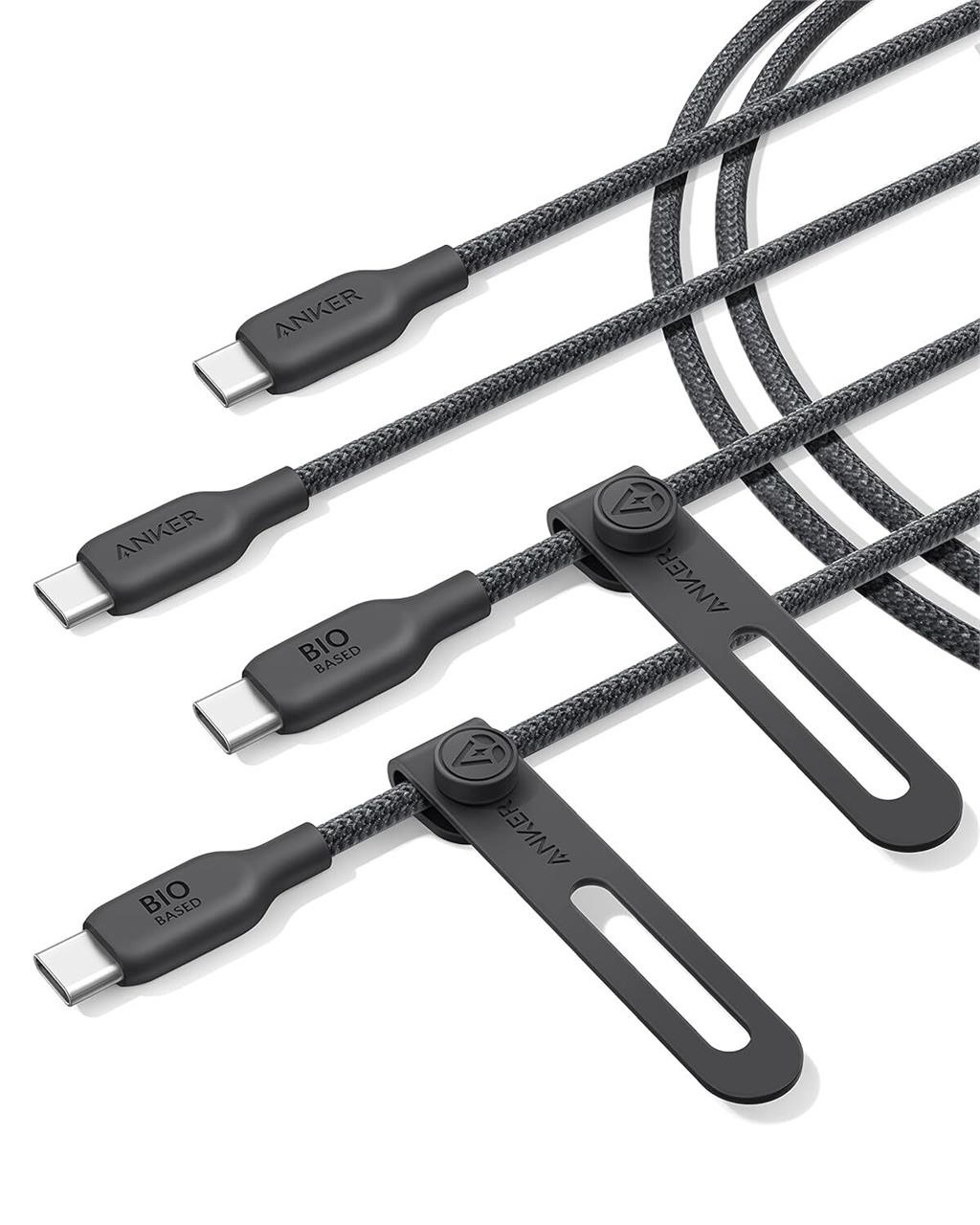 Anker USB C Cable 2 Pack. (240W,6ft)