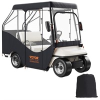 VEVOR Golf Cart Enclosure, 600D Polyester Driving