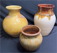 Glazed Pottery Lot