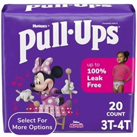 Pull-Ups Girls' Potty Training Pants3T-4T 20ct AZ6