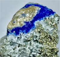 85 Gm Beautiful Lazurite With Pyrite Specimen