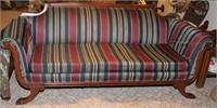Ducan Phyfe sofa, mahogany