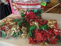 3 Bags of 42 Deluxe Gift Bows